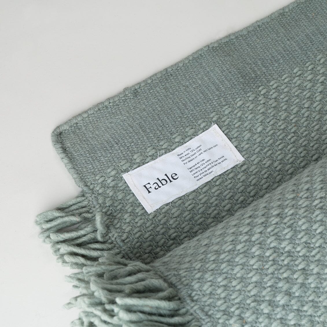 Fringe Wool Rug - Image 12