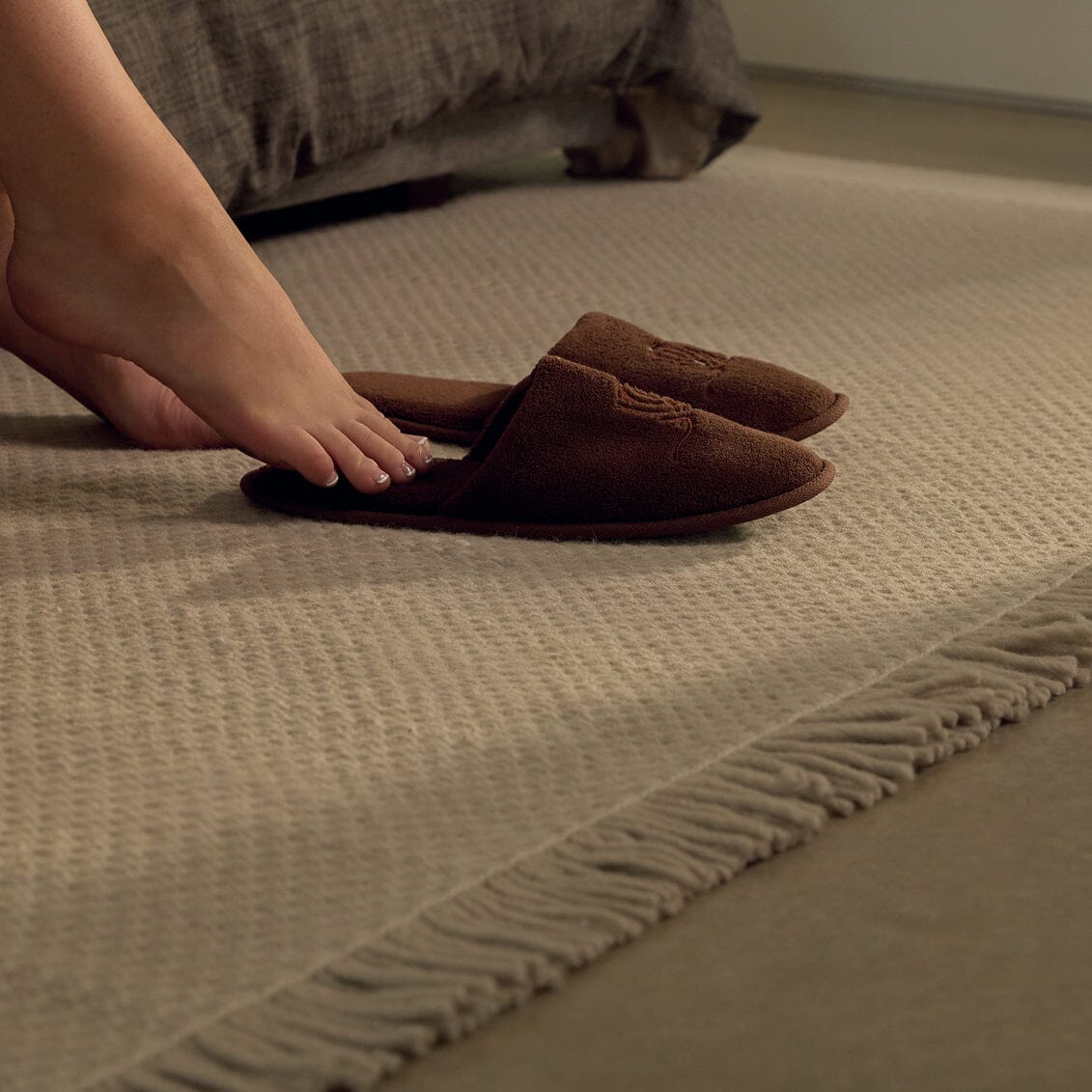 Fringe Wool Rug - Image 3