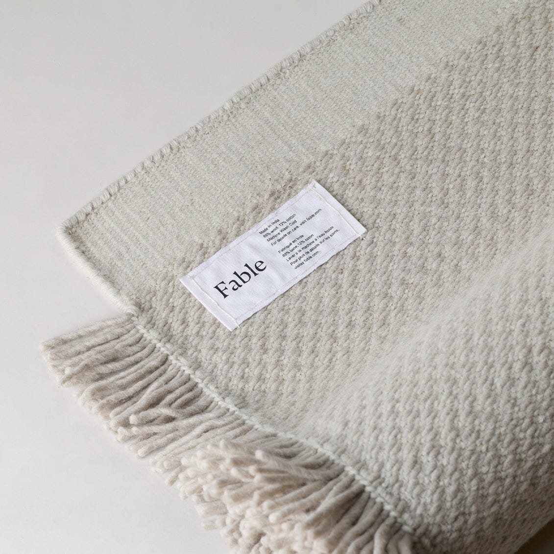 Fringe Wool Rug - Image 4