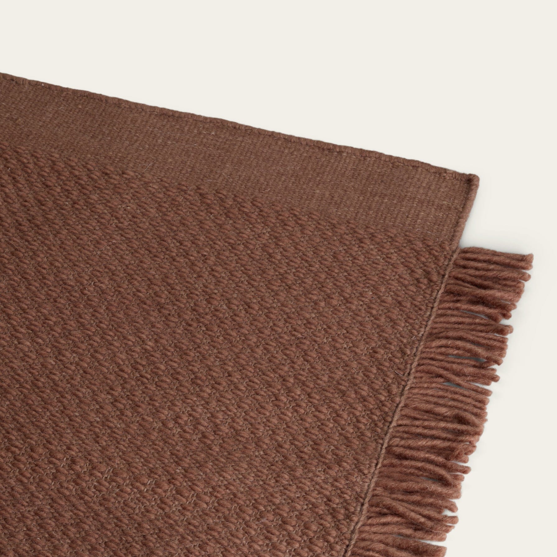 Fringe Wool Rug - Image 5