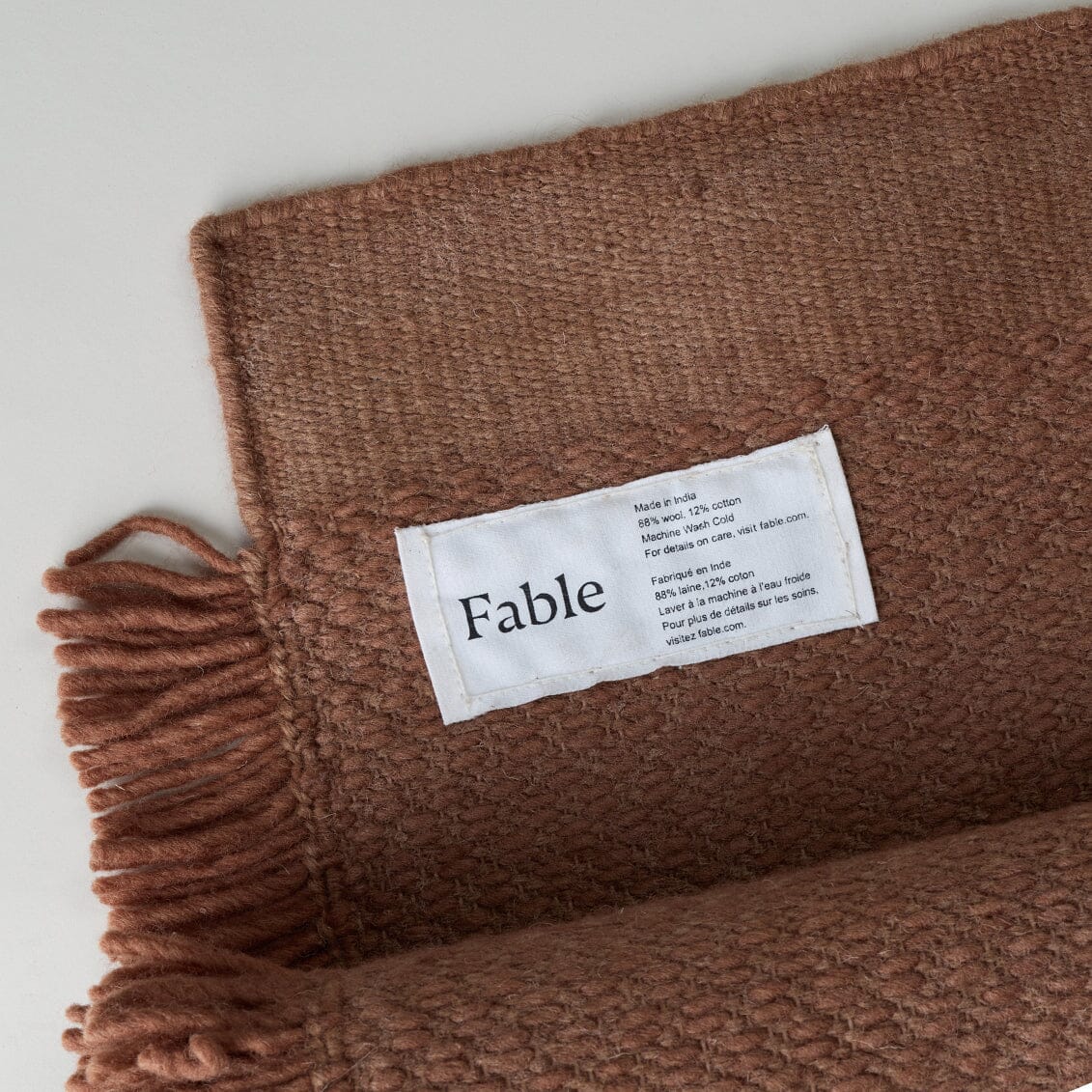 Fringe Wool Rug - Image 8
