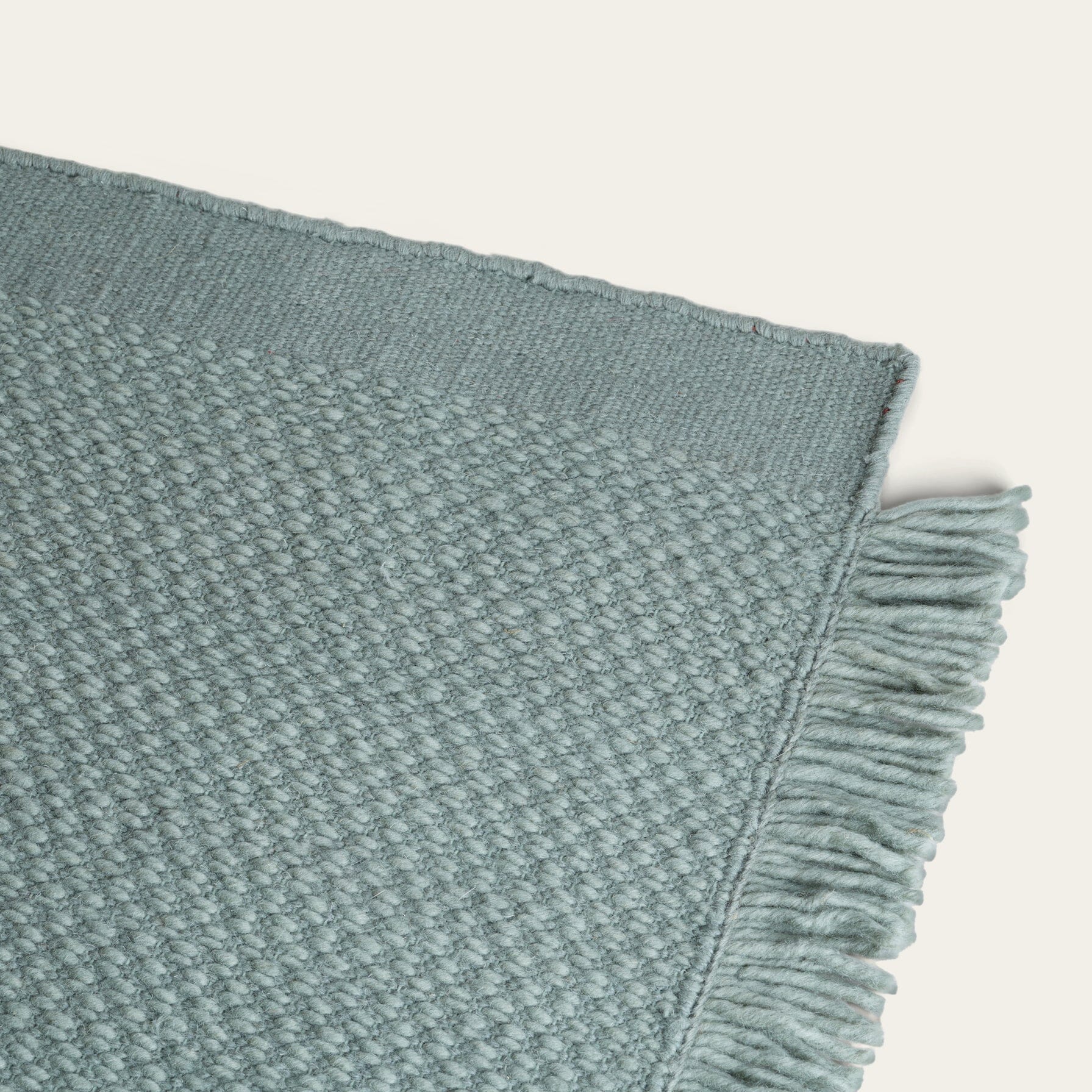 Fringe Wool Rug - Image 9