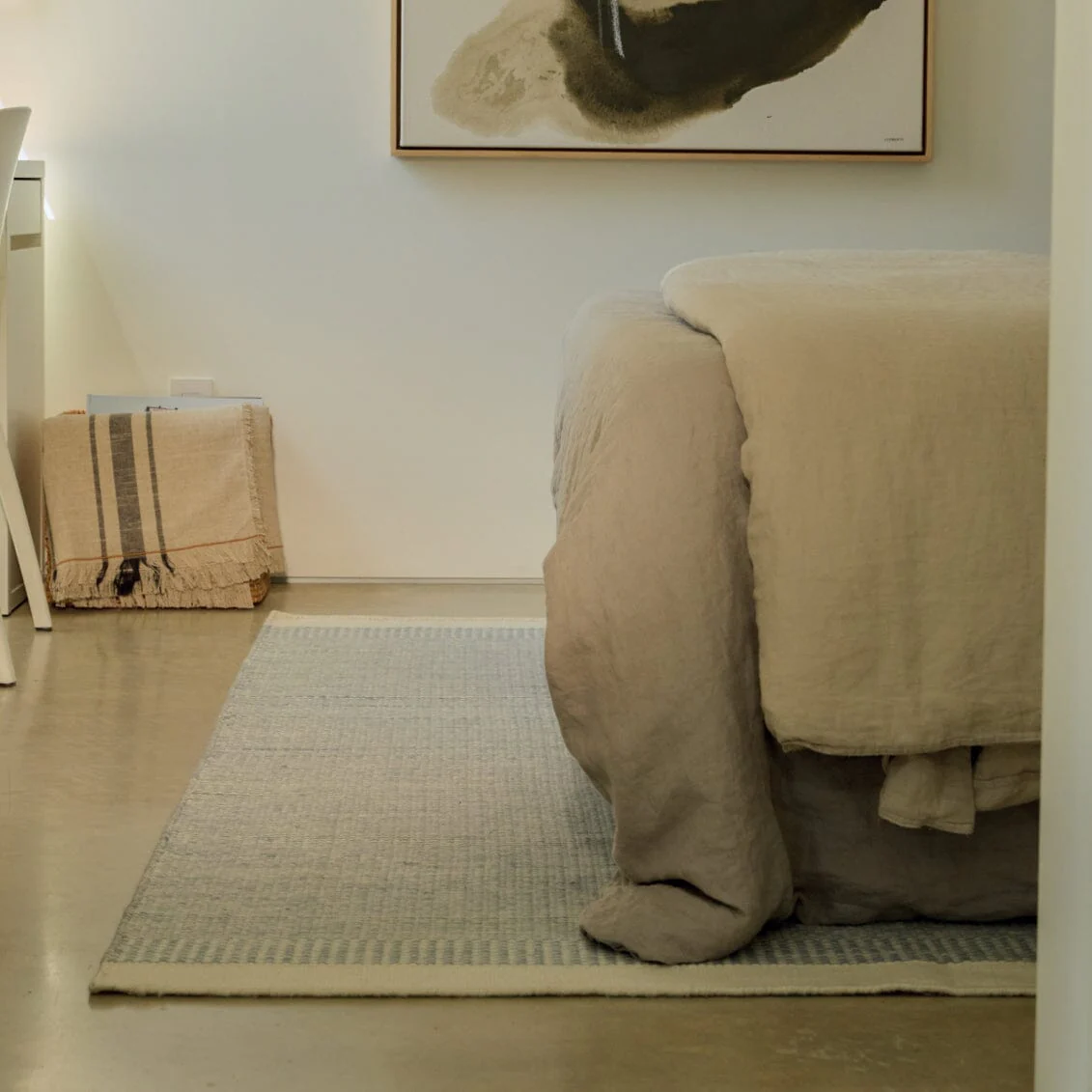 Linear Wool Rug - Image 6